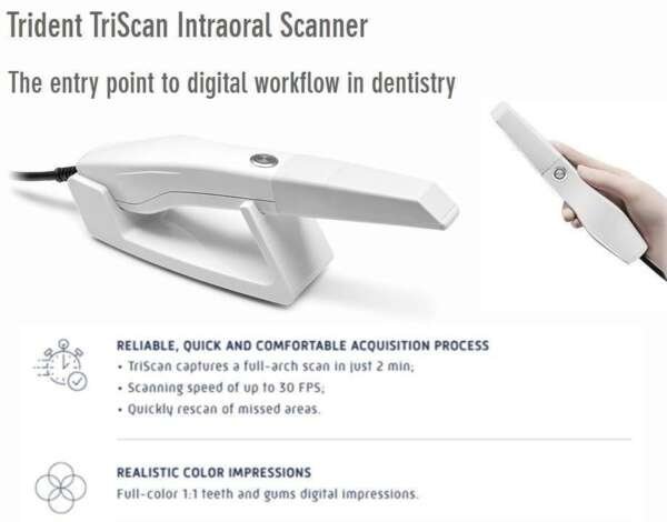 Trident TriScan Intraoral Scanner