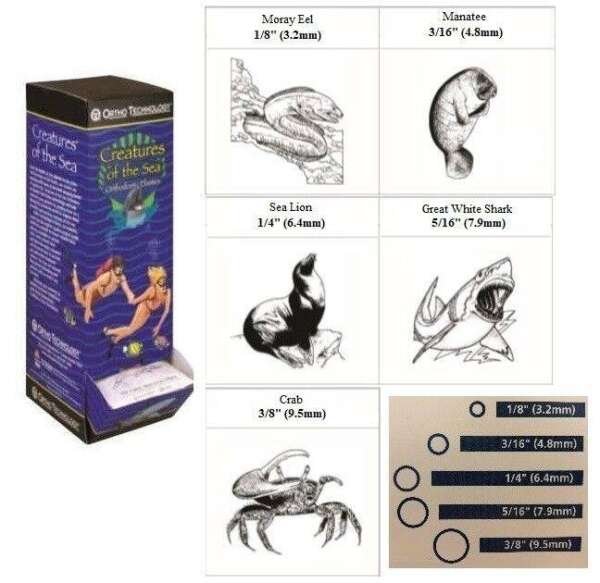 Creatures Of The Sea Elastics - Heavy Non-Latex